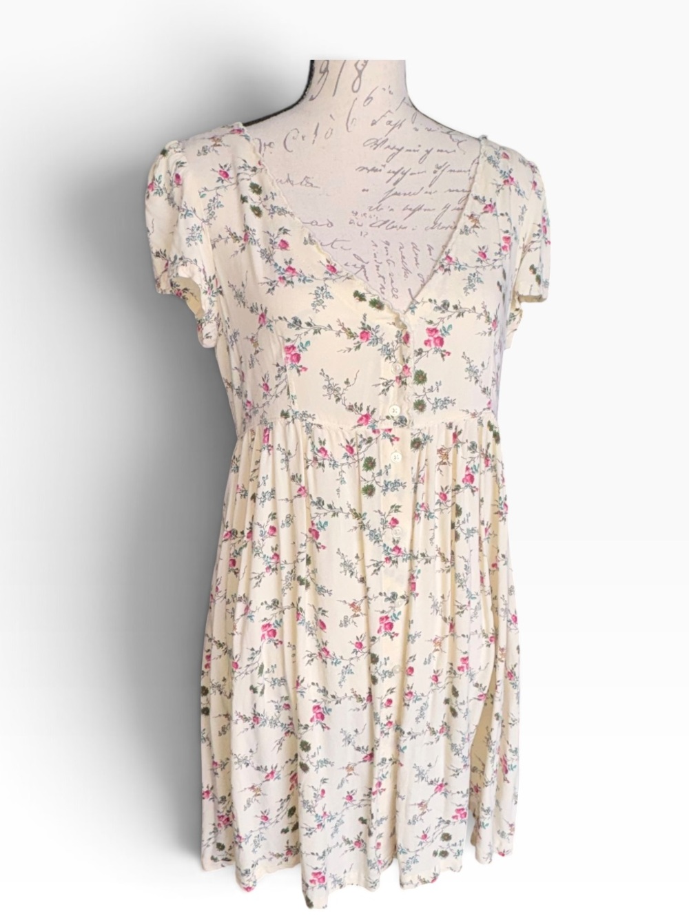 Denim & Supply Ralph Lauren Dress M Medium Floral Button dress w pockets